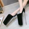 30cm Sexy Dames Pumps Striptease Schoenen Platform Hoge Hakken Nachtclub schoenen Schoenen met Ronde Neus