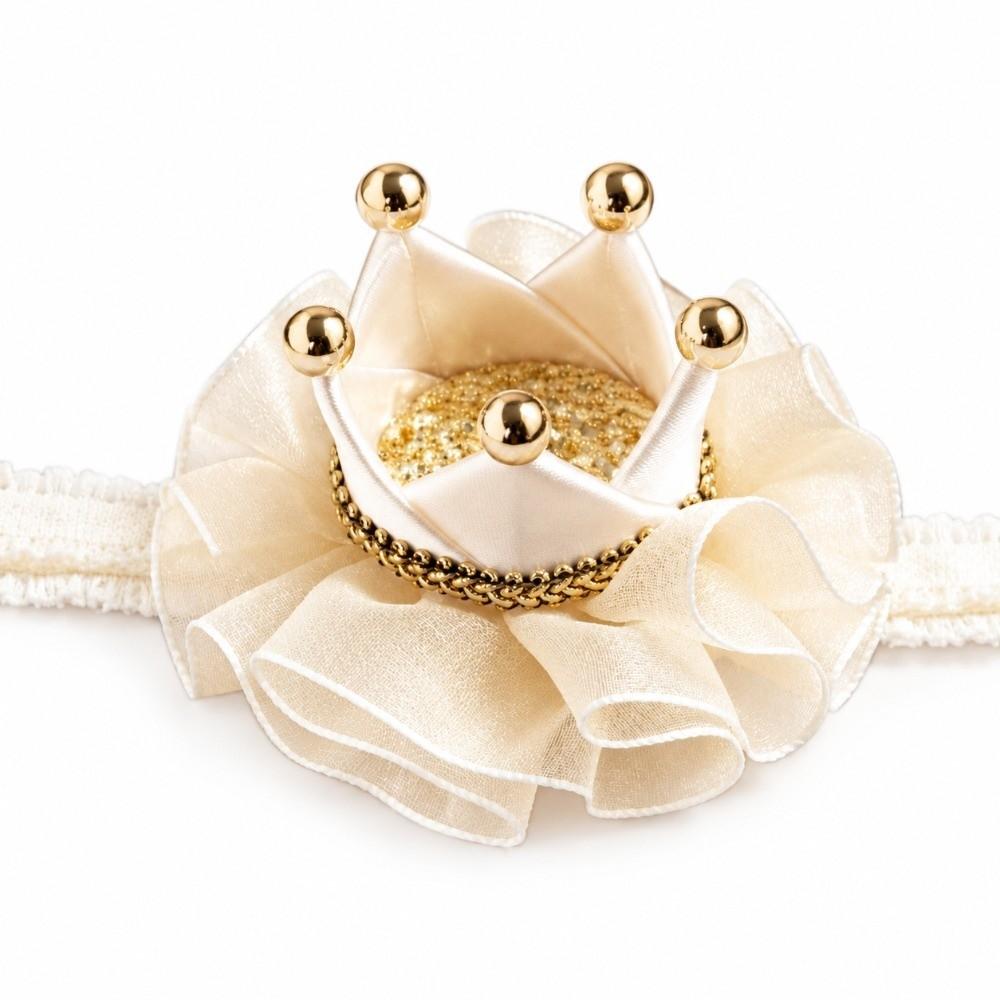 Star Shape Princess Hair Accessories Tulle Mesh Baby Hairband New Kids Hairband for Baby Girls