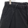 COLINA Made in Japan Wolle Gestreiftes Muster Bequeme Hose M Grau Herren Gebraucht