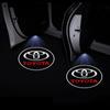 1/2pcs LED Car Door Courtesy Light Projector Welcome Lamp Car Badge for Toyota TRD GR Chr Corolla Yaris Rav4 E150 E120 Land Cruiser 200