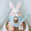 Velikonoční králík Mrkev Silikonové formy Bunny Fondant Forma na čokoládu Pomůcky na zdobení dortů Formy na mýdlo z polymerové hmoty Pryskyřice