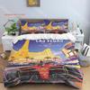 R-racing Graphics Fashion Trendy Print Three-piece Suitable For Kids Or Adults Quilt Cover Pillowcase Bedding Set Birthday