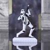 Figurine - rockstar - stormtrooper - 18cm - peinte à la main - licence officielle star wars
