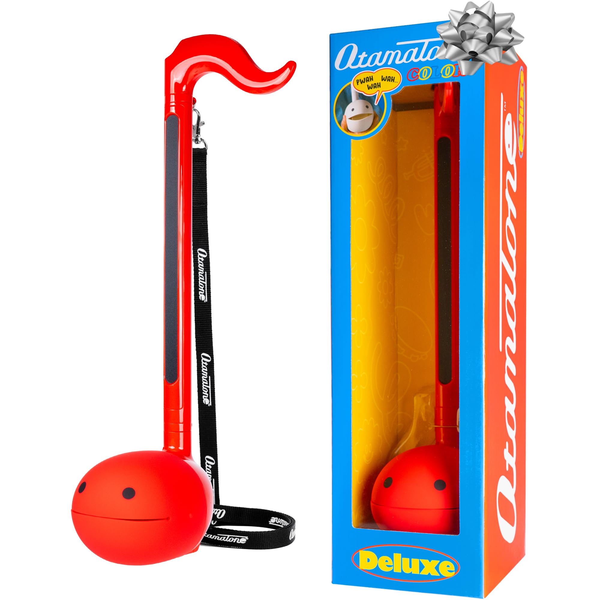 Otamatone Deluxe Electronic Musical Instrument Portable Synthesizer Digital Music Cube Red Meiwa Denki Cool Staff Gift