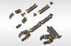KOTOBUKIYA M.S.G Modeling Support Goods Mecha Supply 02 Flexible Arm B (Total Length: Approx. 104mm) Non-Scale Plastic Model