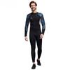 Wetsuit Men's Warm One-piece Cold-proof Wetsuit Snorkeling Swimming Scuba Diving3MM Warm One-piece Front Open Zipper