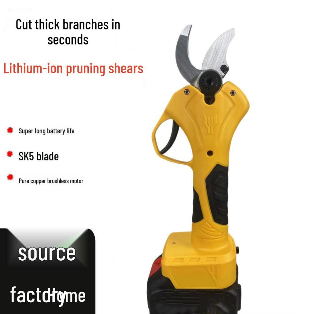 New Wireless Electric Pruning Shears for Garden and Fruit Trees
