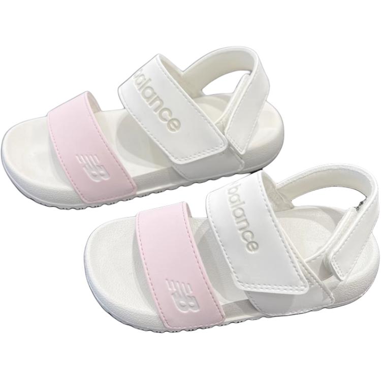 New Balance NCLAY Kids Apricot Pink Low Top Sandals Fashionable Comfortable Wear Resistant SINCLAYE