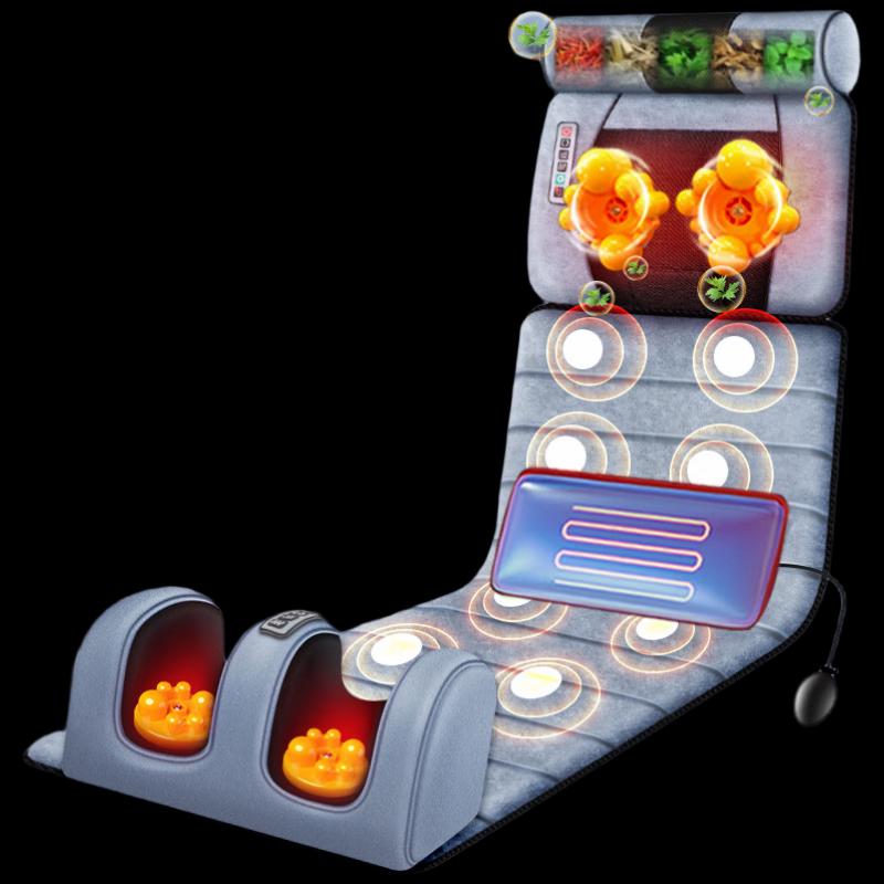 Smart Electric Massage Mat for Neck and Lumbar