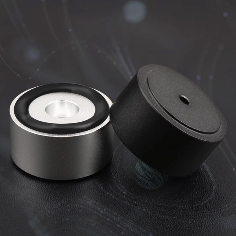 4Pcs HIFI Speaker Spikes Stand Feet Pad Aluminum Alloy Isolation Feet with Multiple Size for Various Sound Devices