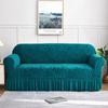Cover With Skirt Elastic Elasticized Sofa Cover For Living Room1/2/3/4 Seat Armchair Cover Shape Home Furniture Couchcover Jacquard Living Sofa