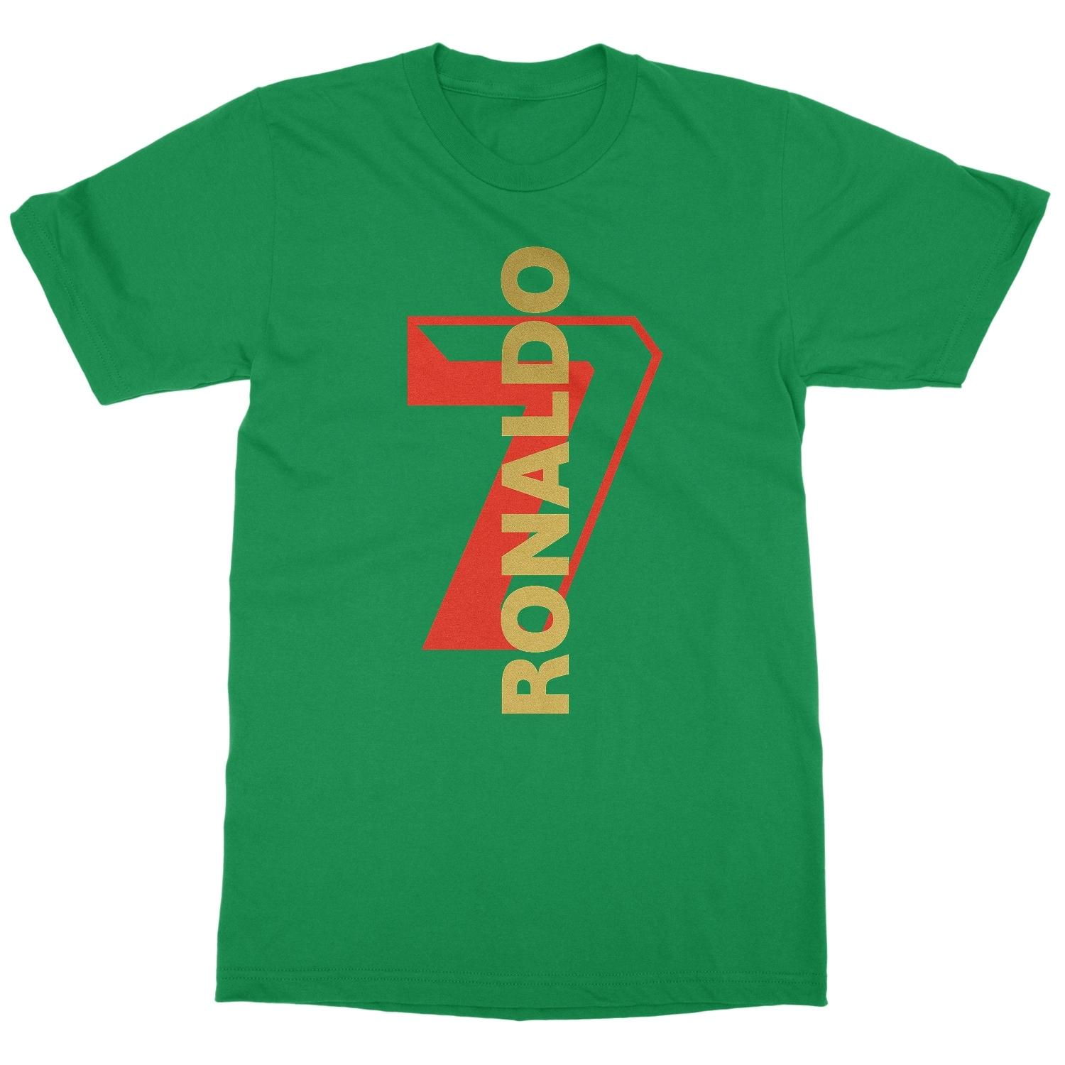 Ronaldo 7 Tribute - Soccer GOAT Portugal Fans Unisex T-Shirt XL