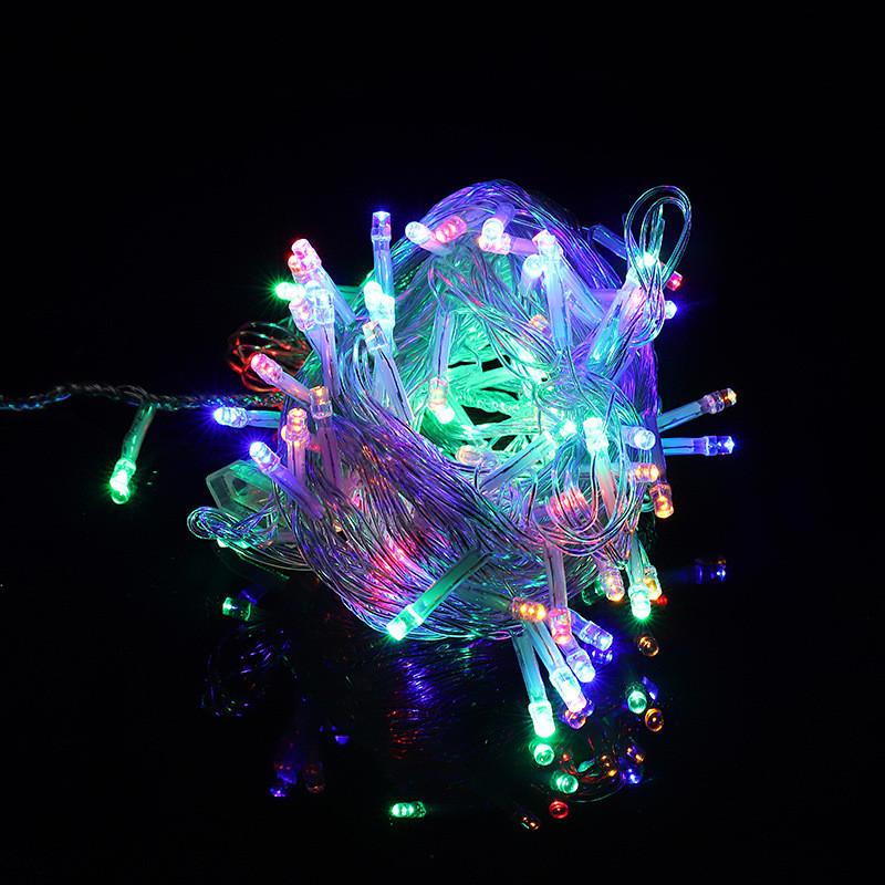 Weihnachtslichterkette mit acht Funktionen, wasserdicht, für den Außenbereich, zur Dekoration festlicher Anlässe