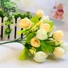 Display Stand Stars Bract Convenient Floral Decor Muti Colors Artificial Flowers Rose