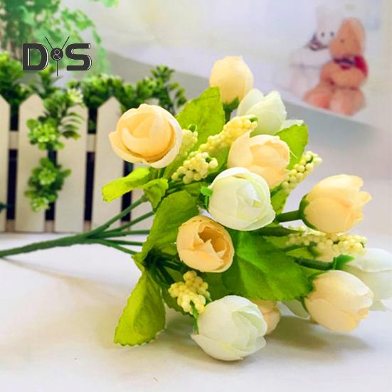 Display Stand Stars Bract Convenient Floral Decor Muti Colors Artificial Flowers Rose