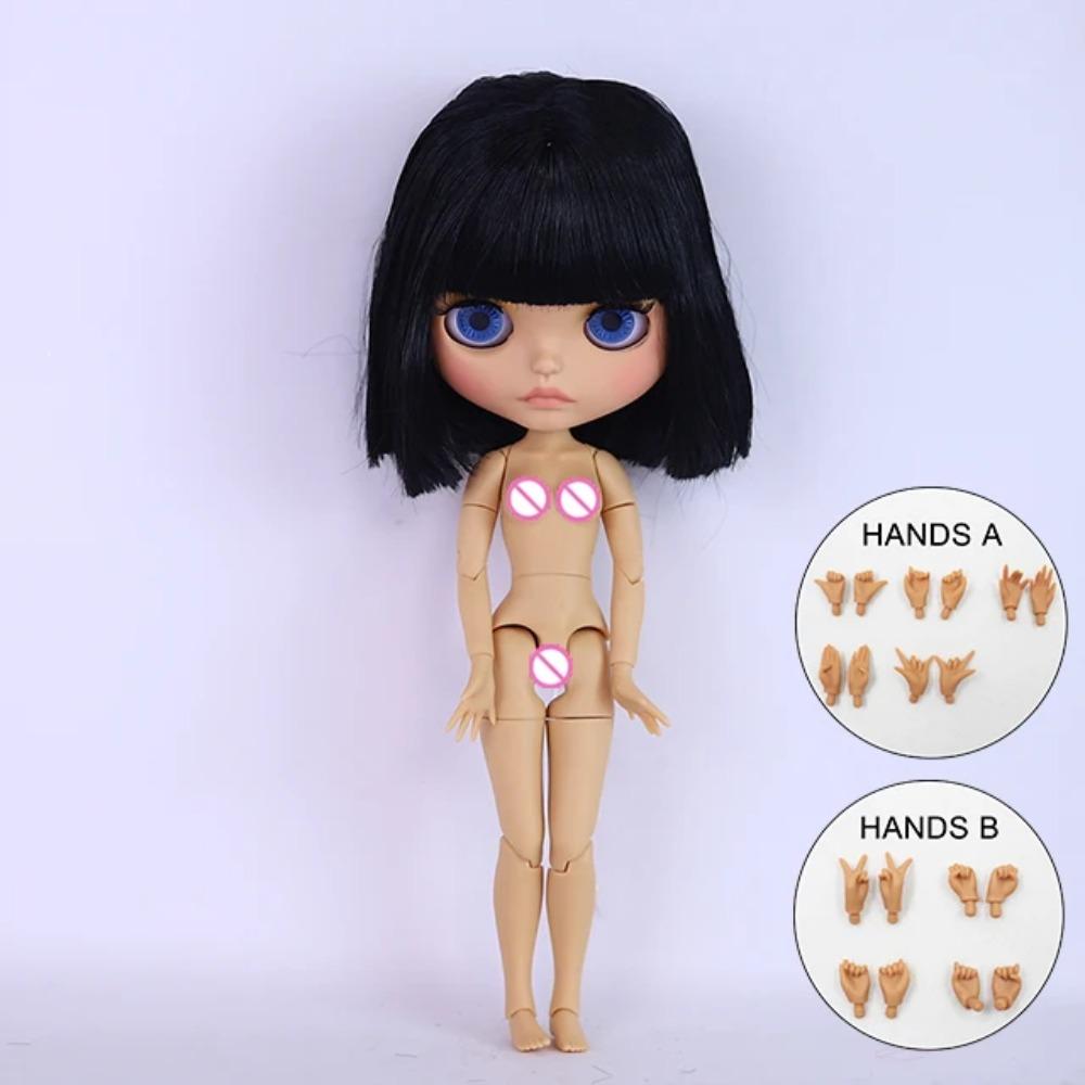 ICY DBS Blyth Doll BJD Joint Body Tan Skin Matte Face Set Doll 1/6 30cm Girl Gift Anime SD