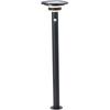 Outdoor Bollard - - GARVINA - LED and Solar - Motion Sensor - Stainless Steel and Plastic - 4 W - Black