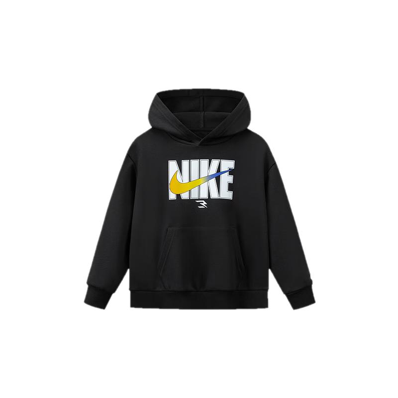 

Детская унисекс толстовка Nike с цветными блоками, логотипом и плюшевой подкладкой M