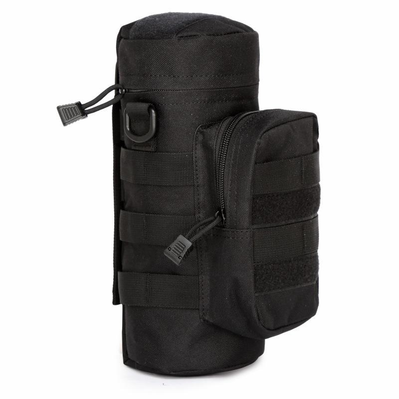 Cross095 Tactical Hiking Water Bottle Waist Bag - Molle System Accessory (No Shoulder Strap)