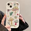 Mushroom Graphic Phone Case for iPhone 16 15 14 13 12 11 X XR Xs SE2 SE 8 7 Plus Pro Max Mini Silicone Back Cover