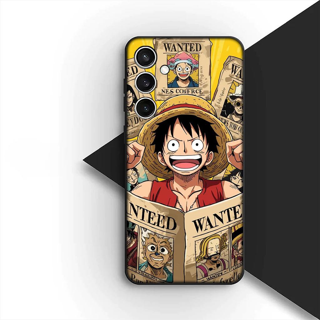 Cover for Samsung Galaxy S24 S25 S23 FE Ultra Plus S7 Edge S25+ S23+ A56 5G Casing Phone Case Boa Hancock One Luffy Pieces