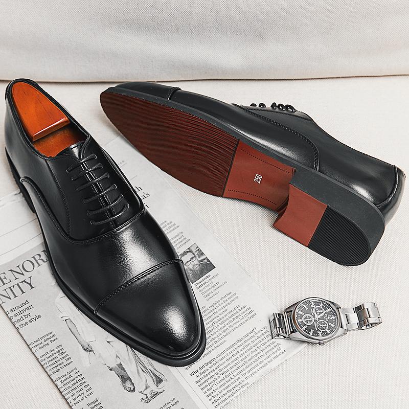 Fashion Red Sole Men Shoes Black Brown Oxfords Square Toe Lace-up Wedding Shoes for Men with  Men Shoes