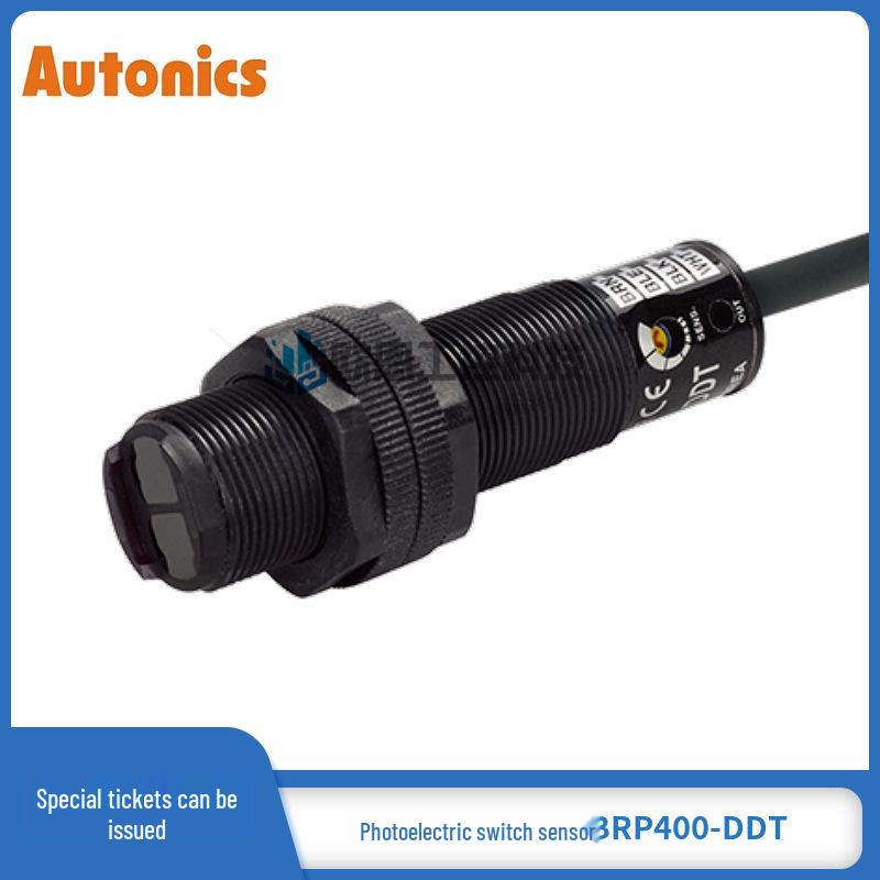 Autonics BRP400-DDT Diffuse Reflective Cylindrical Photoelectric Sensor BRP400-DDT