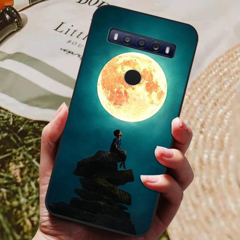 For TCL 10 SE Case Luxury Wolf Lion Silicone TPU Soft Cover Phone Case For TCL 10 SE Coque TCL 10SE Capa TCL10 SE Cute Funda