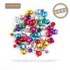 Aluminum-Colored Flat Bells: DIY Handmade Dance Bracelet Accessories, Festival Decorations