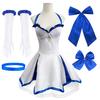 Fate/ZERO Type-Moon 10th Anniversary Cosplay Costume Saber Cosplay Costume Saber Lily Halter-Neck Sailor Uniform