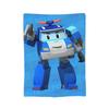 R-Robocars P-Polis Flannel Blanket Helly Awesome Throw Blanket For Bed Sofa Couch 150*125Cm Bedspreads,