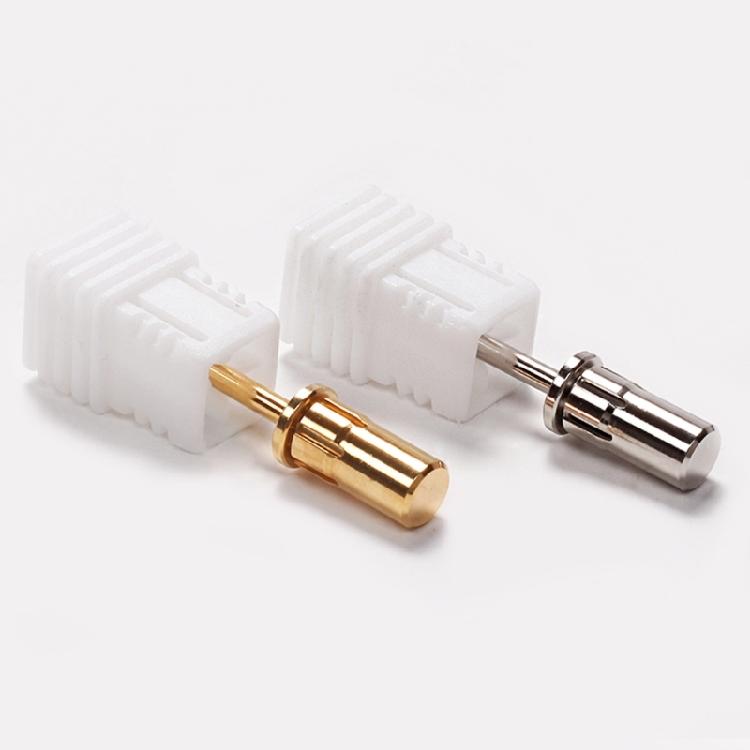 Mandrel Bit for Nails Small Mini Stainless Steel Mandrel Manicure Sandpaper Band