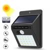 30 LED Solar Motion Sensor Wall Light IP65 Waterproof Outdoor Security Lighting Wireless Garden Courtyard Pathway Decoration