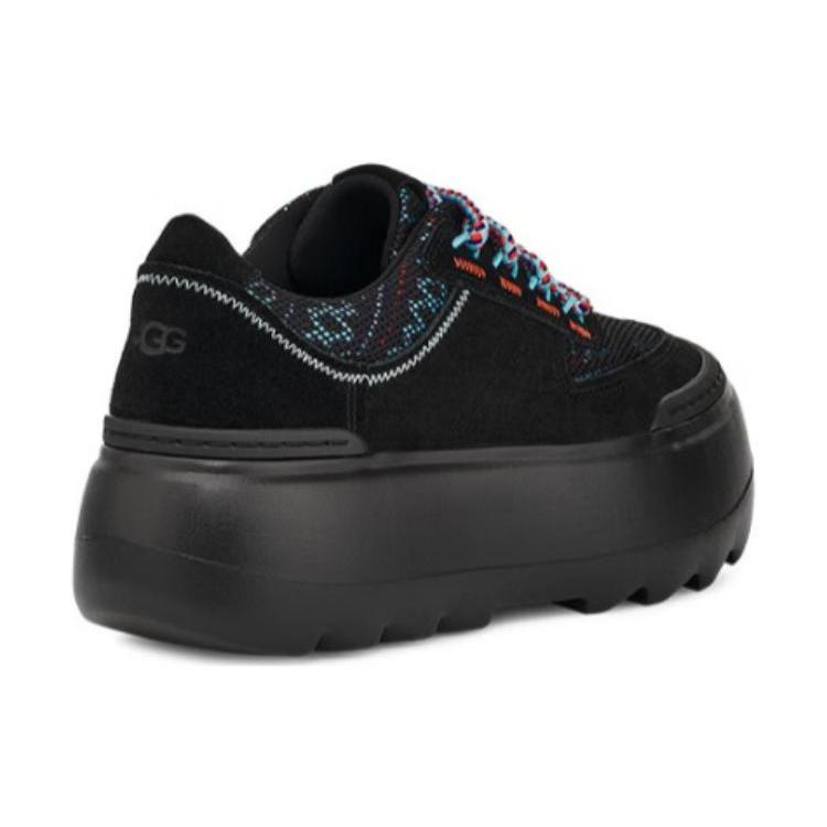 UGG Marin Mega Lace Heritage Braid 'Black' Women's 1136842-BLK