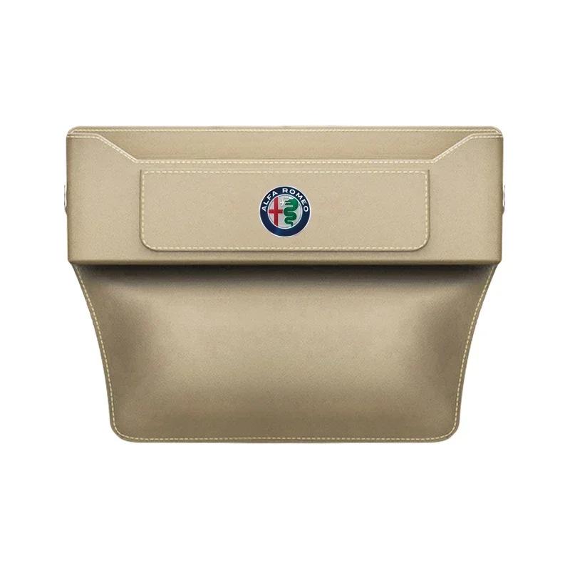 Bilklistermärken För Alfa Romeo Bilbarnstolsutrymmesorganisatör Sätessprick Slits Förvaringslåda För Alfa Romeo giulia stelvio giulietta 159 147