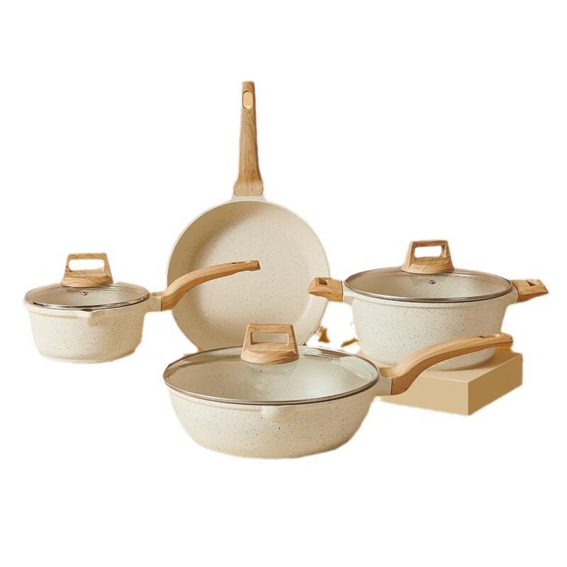 Lilang Non-stick Fry Pan and Milk Pot Set