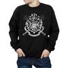 HARRY POTTER Boys Hogwarts Crest Wands Sweatshirt