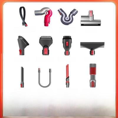 Set di accessori per aspirapolvere Dyson: Tubo flessibile V7/V8, spazzola antipolvere V10, testina di conversione V12, testina di aspirazione multifunzione