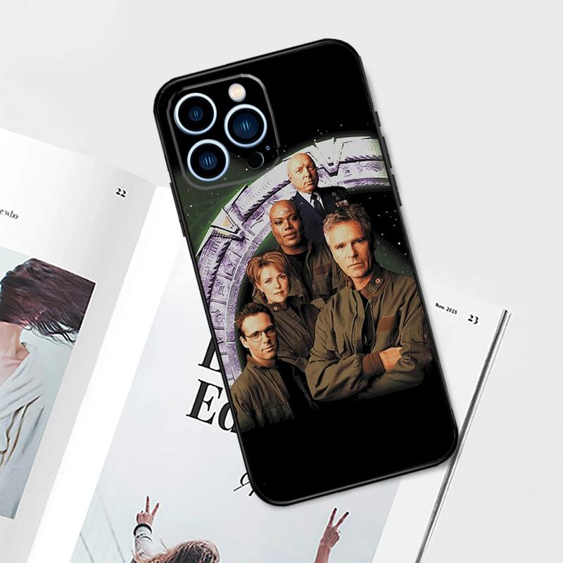 Stargate Atlantis Phone Case For iPhone 11 12 13 14 15 16 Pro Max Plus 12 13 Mini 7 8 X XR XS MAX Cover Shell