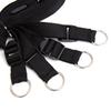 Couple's Bed Restraint Set: Adult Hand & Foot Cuffs with Combination Straps