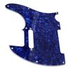 Blue Pearl Color Electric Guitar Scratch Plate PVC Material Pickguard  Guitar Protection