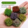 Miniature Grass Tufts for Sand Table Models - Wild Scenery Vegetation & Flower Clusters