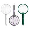 Foldable Bug Zapper Racket Rechargeable Mosquito Swatter Safe Fly Killer and Mosquito Trap Lamp for Home Indoor Outdoor