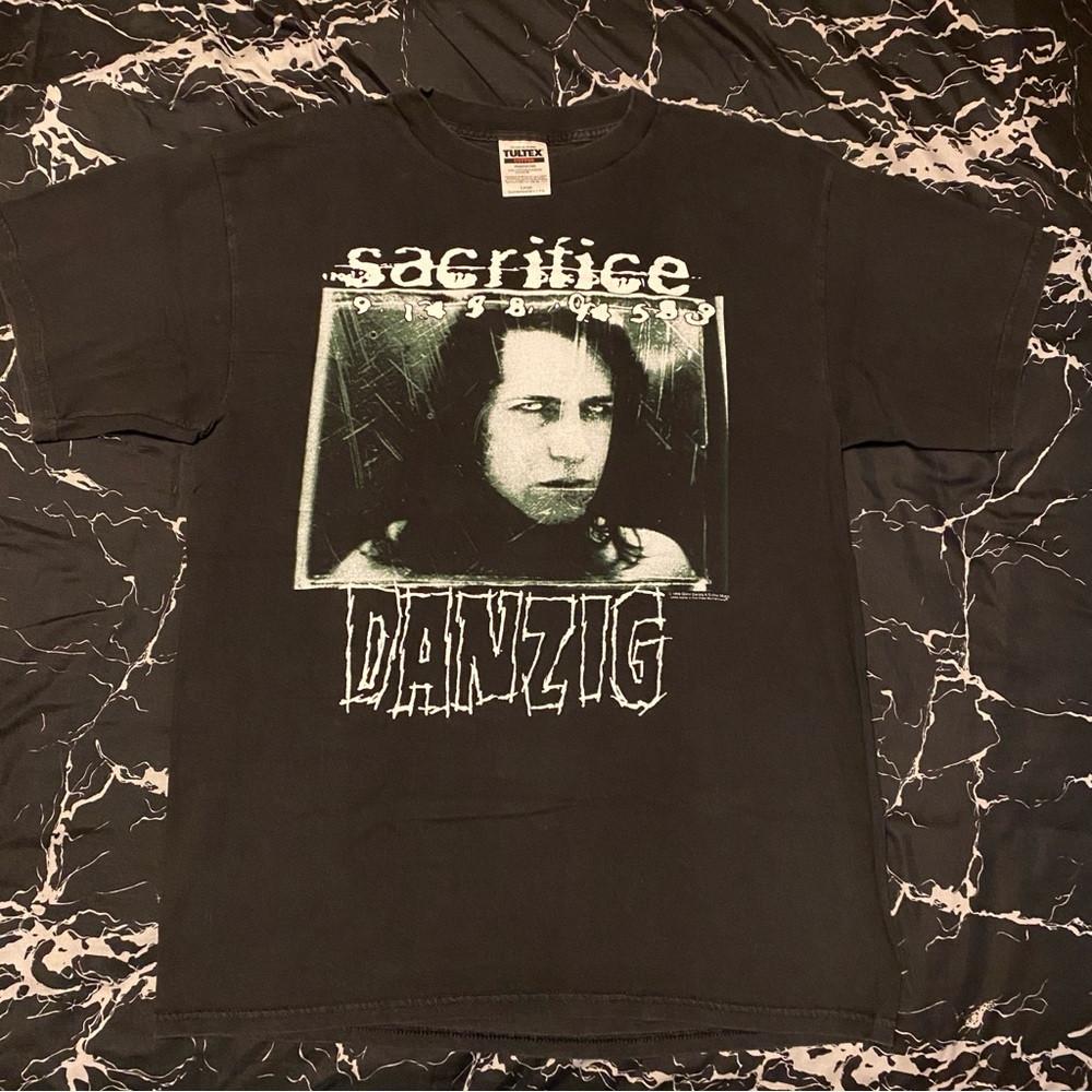Vintage 1999 Danzig Blackacidevil Sacrifice T-Shirt Rare Metal Band Tee S-5XL Unisex T-Shirt S