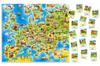 180-piece educational puzzle. Map of Europe.
