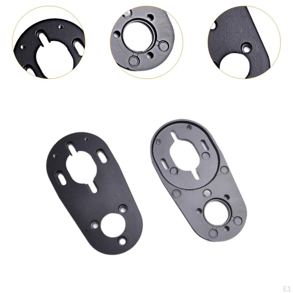 2 Pièces Supports de Moteur de Skateboards Électriques Accessoires de Skateboard Réglables pour 6354 6368