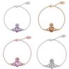 Bracelet Élégant Vivienne Westwood Pour Femmes Tendance Polyvalent Minimaliste