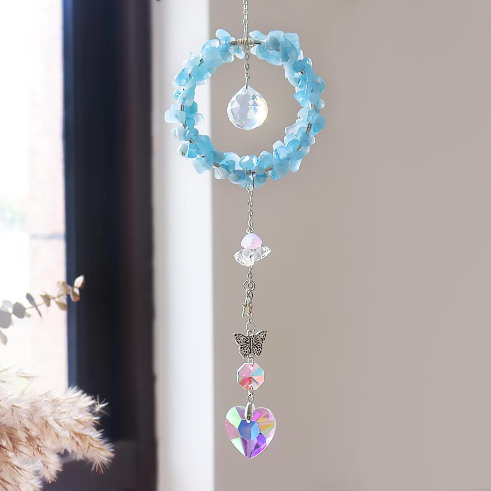 Super Quality Crystal Suncatcher Various Crystal Round Suncacther Car Hanging Carystal Dreamcatcher Perfect Gift