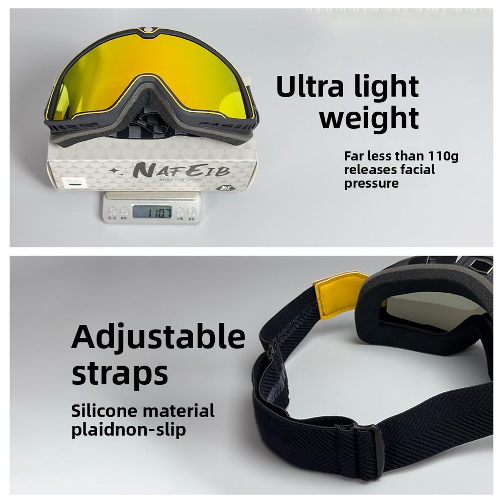 Motocyklové brýle Jízdní brýle Harley Vintage Větruodolné Pískové brýle 3/4 Helma