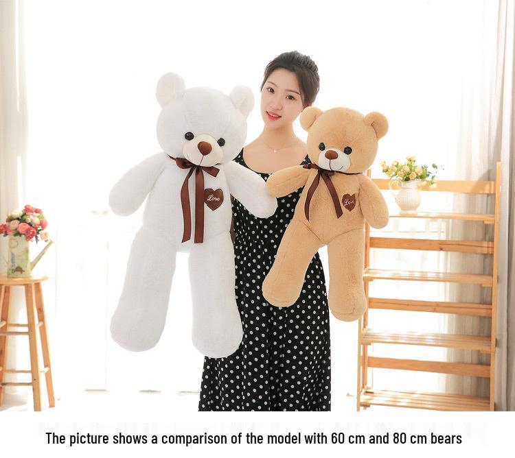 Care Bears Plush Toy - Ribbon & Bow Tie Bear, Perfect Birthday or Special Occasion Gift for Girlfriend